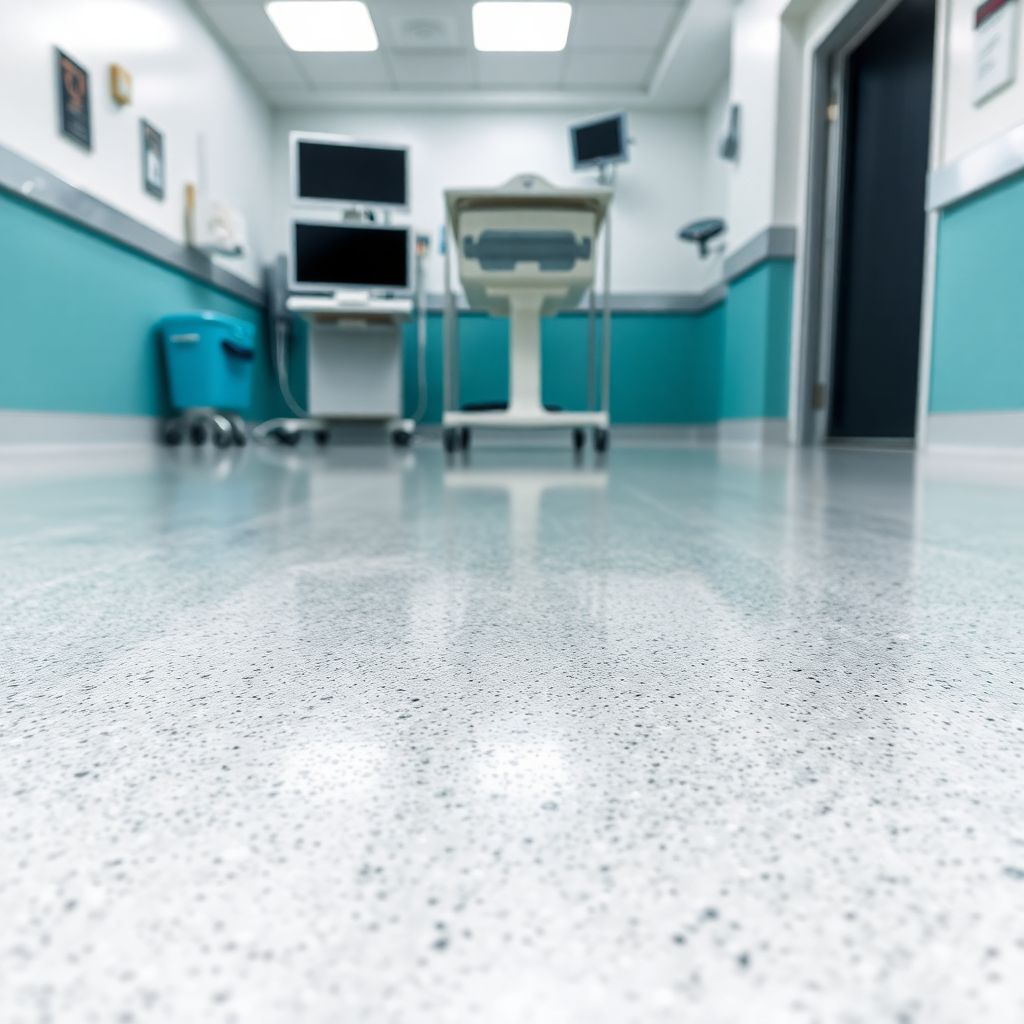 Piso Antibacterial para Hospitales